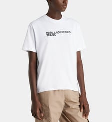 T-shirt droit Essential coton bio  Karl Lagerfeld Jeans
