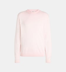 Pull logo fine maille en coton délavée Replay