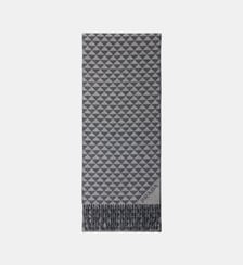 Écharpe en laine mélangée monogrammée Prada