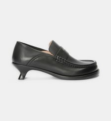 Mocassins à talons en cuir  Loewe