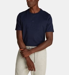 T-shirt droit coton signature Tommy Hilfiger
