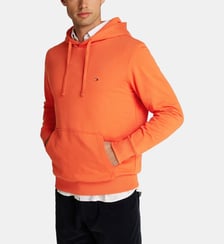 Hoodie droit en coton Tommy Hilfiger