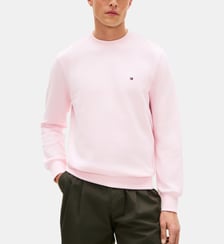 Sweat droit coton drapeau Tommy Hilfiger