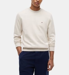 Sweat droit coton drapeau Tommy Hilfiger