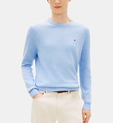 Pull droit en coton Tommy Hilfiger