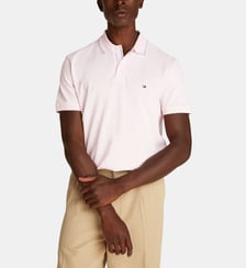 Polo droit coton piqué stretch Tommy Hilfiger