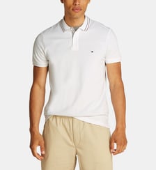 Polo droit coton piqué stretch Tommy Hilfiger