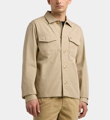 Surchemise droite en coton mélangé Tommy Hilfiger