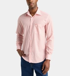 Chemise droite étoiles coton Serge Blanco