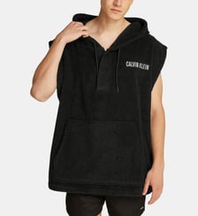 Poncho de plage à capuche Calvin Klein