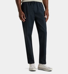 Pantalon droit uni ajustable Arcade en coton stretch Maison Labiche
