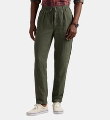 Pantalon droit en lin Polo Ralph Lauren