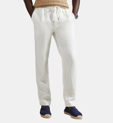 Pantalon droit en lin Polo Ralph Lauren