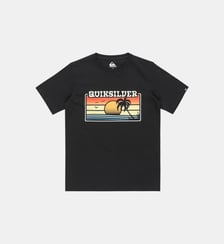 T-shirt droit en coton Quiksilver