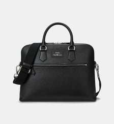 Sac ordinateur en cuir Polo Ralph Lauren