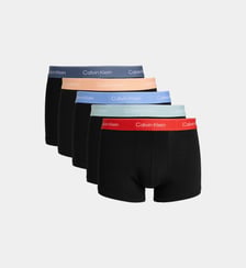 Lot de 5 boxers Icon en coton stretch Calvin Klein