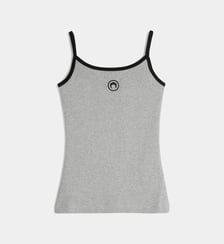 Top logo Moon en jersey de coton bio Marine Serre
