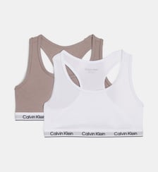 Lot de 2 brassières signature coton  Calvin Klein
