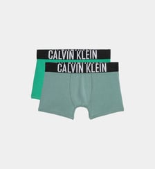 Lot de 2 boxers stretch signature en coton mélangé Calvin Klein