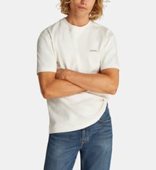 T-shirt droit en coton Calvin Klein