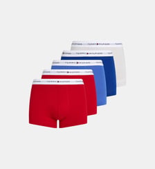 Lot de 5 boxers coton stretch signature Tommy Hilfiger