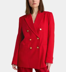 Veste blazer tailleur droite croisée Sofia Richie Grainge x Tommy Hilfiger  Tommy Hilfiger
