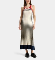 Robe longue débardeur Sofia Richie Grainge x Tommy Hilfiger maille Tommy Hilfiger