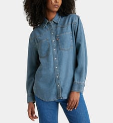 Chemise western Teodora denim Levi's