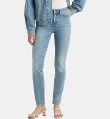 Jean 712 slim stretch délavé Levi's