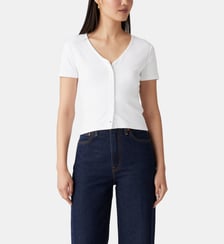 Cardigan droit Muse en coton Levi's