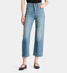 Jean Ribcage straight ankle exttensible Levi's