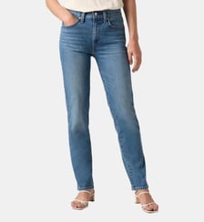Jean 724 straight high rise coton denim  Levi's