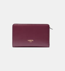 Portefeuille Origami en cuir Lancel