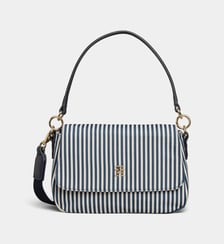 Sac à main Poppy Summer rayures crossbody recyclé Tommy Hilfiger