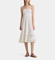 Robe fluide mi-longue Magalia Sealbea en coton Banana Moon