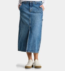 Jupe longue carpenter fendue coton denim  Dickies