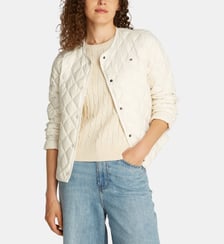 Blouson court droit matelassée Tommy Hilfiger