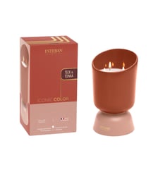 Bougie parfumée rechargeable Teck & Tonka Esteban Paris Parfums