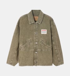 Veste droite en coton American Vintage