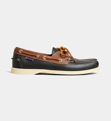 Bateaux Docksides Portland Lea waxed cuir  Sebago