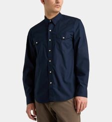 Chemise droite Maverick en popeline de coton bio Officine Générale