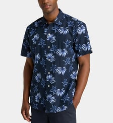 Chemisette à motif fleuri en lin et coton  North Sails