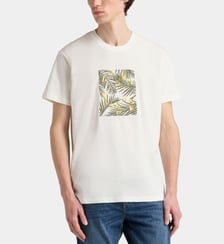 T-shirt droit en coton recyclé Armani Exchange