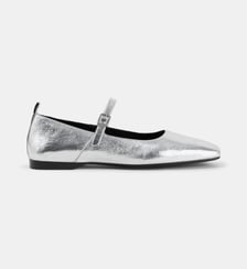 Ballerines Delia en cuir métallisé  Vagabond Shoemakers