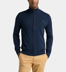 Gilet ajusté zippé en coton Timberland
