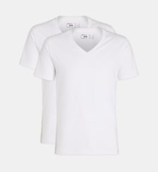 Lot de 2 maillots de corps coton stretch Mariner