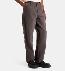 Pantalon droit worker en denim de coton Carhartt WIP