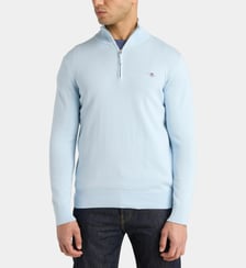 Pull camionneur ajusté en maille de coton Gant