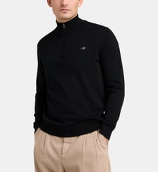 Pull camionneur ajusté en maille de coton Gant