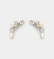 Boucle d'oreilles Claude en perles nacrées Vivienne Westwood